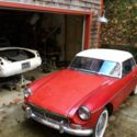 Original 1966 MGB 35 years storage, rebuilt engine, factory hardtop