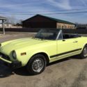 Original 1976 Fiat 124 Spider Convertible 1800 Italian Sports Car Low Miles!!
