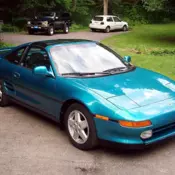 Original, 57,058 miles, 2.2 liter (SW21), Manual, T-roof, Turquoise, 2nd Owner