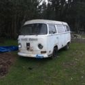 Original Calif. &#039;71 VW Volkswagen Westfalia Poptop Camper Walk-thru Bus Project