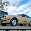 ORIGINAL CALIFORNIA BLUE PLATE CLASSIC 1979 TOYOTA CELICA SUPRA! 95K MILE!