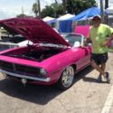 Original FM3 Convertible Factory build sheet/fender tag 528Hemi 4-speed auto