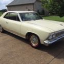 Original Lemonwood Yellow 1966 Chevrolet Chevelle Malibu Sport Coupe 300 SS396
