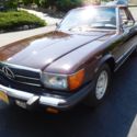 original mint low mile 380sl convertible soft and hard top !! euro !!!