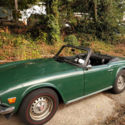 Original Parts Triumph TR-6 with repair history
