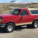 Original Survivor 1990 Ford Bronco Eddie Bauer Edition 100% RUST FREE