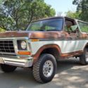 Original survivor near showroom condition rust free 1978 Ford Bronco