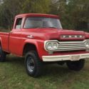 ORIGINAL, UNMOLESTED LOW MILEAGE, NEBRASKA RANCH TRUCK. RARE LINE BUILT FORD 4X4
