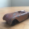 ORIGINAL VTG. 4&#034; TOOTSIETOY DIE-CAST COPPER 1954 CHEVY CORVETTE CONVERTIBLE TOY