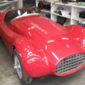 OSCA 1500 cc Barchetta MM Ferrari Red, same as Cisitalia and Maserati