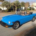 Pageant Blue 1979 MGB Roadster