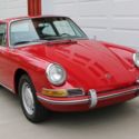 Painted dash Ruby Red 1965 Porsche 912