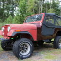 Partially Restored CJ7 Jeep with V8 and Fuel Injection.