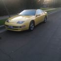 Pearl Glow Yellow 1991 Nissan 2+2 in flawless condition