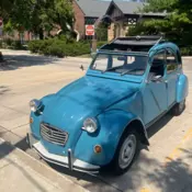 Perfect Citroen 2cv6 Unrestored, rust free runs as new