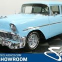 PERIOD CORRECT 283 V8 4 SPEED MANUAL ORIGINAL NASSAU BLUE OVER BLUE CLEAN CAR