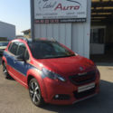 Peugeot 2008 CASTAGNA MILANO woody red and blue UNIQUE IN THE WORLD