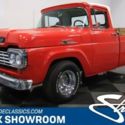 Pickup F100 F 100 Red White Truck Vintage Classic Collector Inline 6 Auto Origin