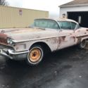 Pink 1958 Cadillac Coupe Deville