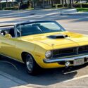 plymouth cuda 1970 convertible 440/6pack pistol grip 4 sp