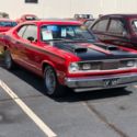 Plymouth Duster Red with 54,381 Miles, for sale!