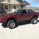 Pontiac 1982 Firebird Trans Am 4 Wheel Drive on Blazer Chassis 350 V8 Automatic