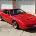 Pontiac Trans Am Convertible Less than 27,000 original miles. NO RESERVE AUCTION