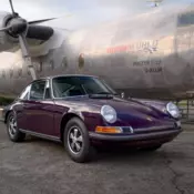 Porsche 911 T Oil Flap 2.4l 1972  restored