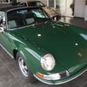 Porsche 911T Targa Irish Green 1969, US title. Body-off, nut & bolt restoration