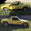Porsche 914 1970 Widebody Race Car Rolling Shell Fuchs RollCage 5 Lug conversion