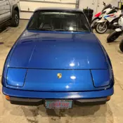 porsche 924:  2nd owner vehicle with records back to 1977
