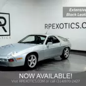 Porsche 928 Silver with 57255 Miles, for sale!