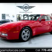 Porsche 944 Red with 31715 Miles, for sale!