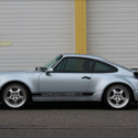Porsche 964 Turbo Polar Silver on Black Rare