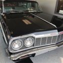 PREOWNED 1964 CHEVROLET IMPALA SS MANUAL TRANSMISSION V8 ENGINE BLACK 2D COUPE