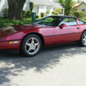 Pristine California Rust Free Chevy Corvette Special Order Flame Red/Burgundy