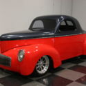 PROBUILT VIPER RED WILLYS, LS1 POWERED, 4-LINK, VINTAGE A/C, CUSTOM STEREO!!