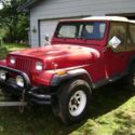 Project Jeep -   1987 Wrangler  -  needs valve job, not running
