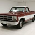 Project Truck/350ci V8/Maroon and White/Good Interior