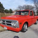 Pro/Tour 72 GMC Short/Wide Bed Hugger Orange Lowered 17/18&#039;s Built Small Block!