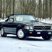 R107 040 Black Paint Factory Hardtop FULL DOCUMENTED