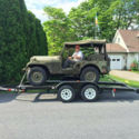 Rare &#034;NEKAF&#034; M38-A1 Military Jeep 1960