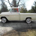 Rare 1955 Chevrolet Cameo Pick Up Truck C10 1500 3124 from California/V-8 Auto