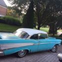 Rare 1957 Chevy Bel Air 2 Door With Factory Dual Four Barrel Carburators 283 V 8