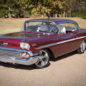 Rare 1958 Bel Air Hardtop! 4 speed, A/C, and paint that shines like a ruby!
