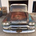 RARE 1958 GMC V8 1/2 Ton Short Bed Barn find Chevy truck C10 PATINA Project NICE