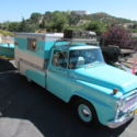 Rare 1960 International Harvester B110 Series Truck camper