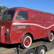 Rare 1960 Peugeot D4 Panel Van