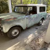 Rare 1966 Champagne Series Scout 800