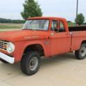 Rare 1967 Dodge Power Wagon Shortbed 4x4 W100 Sweptline Pick up Truck